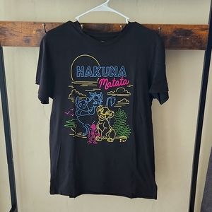 Disney Lion King T Shirt Hakuna Matata Neon.